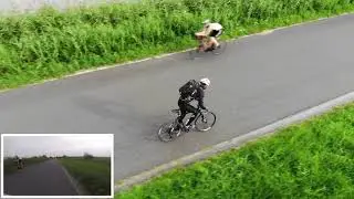 Active track DJI Mavic Air ****Bike tracking