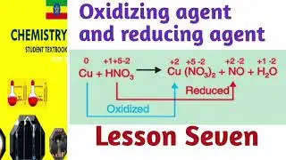 Oxidizing agent and reducing agent