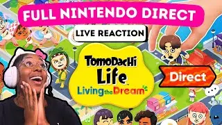 FULL Tomodachi Living the Dream Nintendo Direct Reaction (1.29.26) | Tomodachi Is BACK! 🎉