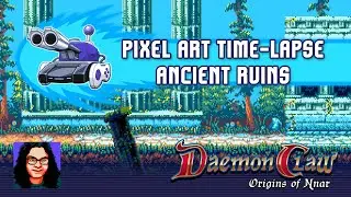 Pixel Art Timelapse - DaemonClaw Ancient Ruins - Environment Additions