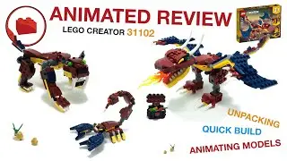 Lego Creator 31102 - Animated Review & Quick Building