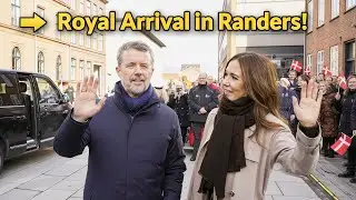 Душевный визит короля Фредерика и королевы Марии в Рандерс