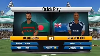 Bangladesh vs New Zealand 2021 | wcc2 gameplay