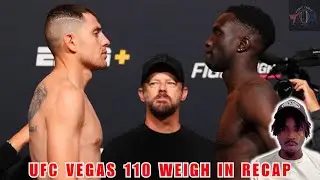 Шоу взвешивания | UFC Vegas 110 Гарсия против Онамы | Анализ ставок