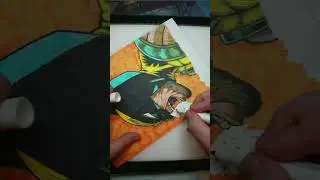 Wolverine Claws his way to life in 15 seconds (coloring my art)