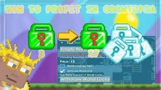 3 WLS TO 17 WLS | Growtopia - How To Profit