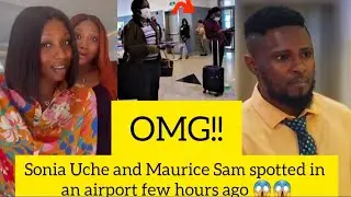 Вау!!! Соню Уче и Мориса Сэма заметили в аэропорту 😱😱 #mauricesam #soniauche