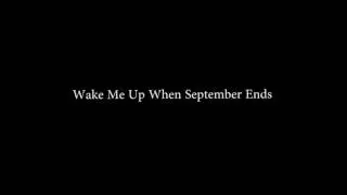 Wake me up when September Ends (Cover/Adobe/Mic testing)