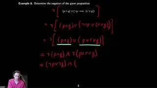 Propositional Logic 9 - Another Example of Negation