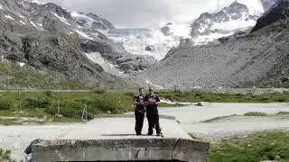 Zinal Glacier nykiel team