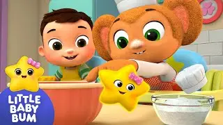 Muffin Man 🧁🎶 Nursery Rhymes & Kids Songs - ABCs and 123s | Learn with Little Baby Bum