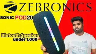 Zebronics Sonic POD 20 || Under 1000 Bluetooth Speaker || Hindi/Urdu