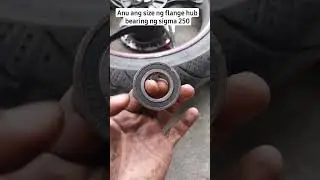 Anung size ng flange hub bearing ng sigma 250 #rrjtvrandomtutorial