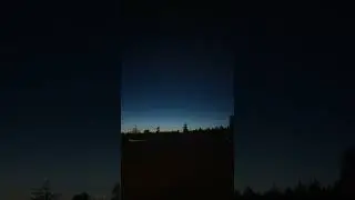 ISS (International Space Station) flyover / naked eye / no zoom / Timelapse