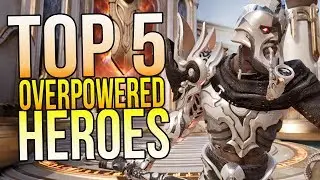 TOP 5 OVERPOWERED HEROES in PARAGON V43 (Paragon Top 5 BEST Heroes)