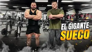 ENTRENO con UN GIGANTE de 2 METROS, 21 AÑOS y 130 KILOS I QUEDADA FEDE TEAM