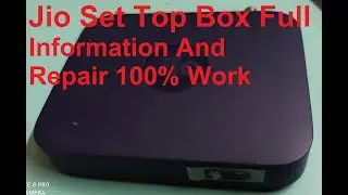 JIO Set Top Box Repair and Full Information  || 2022 * New Tips*