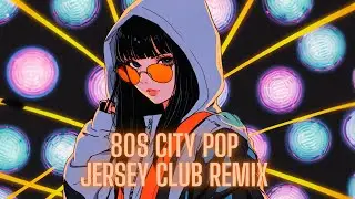 【Work & Study BGM】80s City Pop Jersey Club Remix | Disco Groove & Deep Bass /instrumental