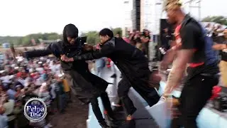 FULLY BAD and HON0RMASITY literally fight on the stage AT STING 2023