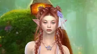 Liriel Aldmeri's CAS Test - Sims 4 Custom Character
