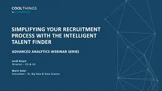Webinar - Simplify your recruitment process with the Intelligent Talent Finder