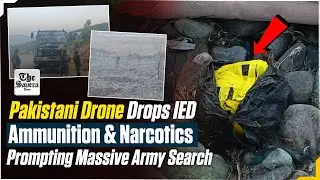 Live | Pakistani Drone Drops IED, Ammunition and Narcotics in Poonch, Prompting Massive Army Search