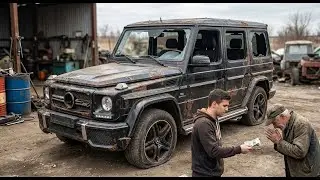 I Bought a Mercedes AMG G800 Brabus for ONLY $500! Poor Grandpa Sold Me His Abandoned Supercar