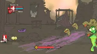 CASTLE CRASHERS SNAKE BOSS BATTLE PC HD