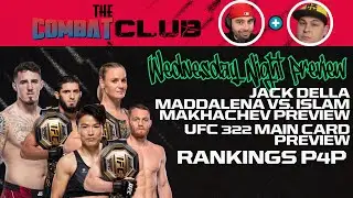 🔴LIVE | Capit&aacute;n Rafucho & Zion Zenith's The Combat Club | #UFC322 Preview + Rankings P4P