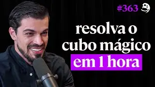 Especialista Ensina Como Resolver o Cubo Mágico Rápido - Renan Cerpe | Lutz Podcast #363