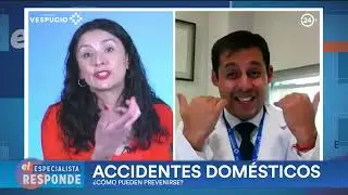 Dr. Luis Herrada y subdirector de gestión clínica conversó sobre los accidentes infantiles