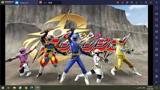 Super Sentai Legend Wars:Ao,Kininger(Chozetsu Mode),Shironinger(2nd L.card),Super Starninger skills