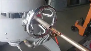 Antique Legrain Dit coffee roaster test roast
