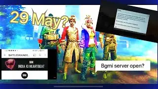 Bgmi unban hogya ? &hellip; Official date leak 🕰️🔥 #bgmi #bgmiunban #bgmiserverproblem #29may