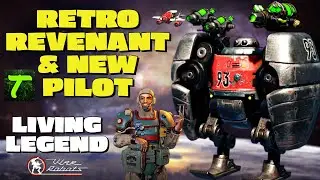[WR] War Robots Retro Revenant & New Pilot Ricardo Gonzalez MAX LIVING LEGEND GAMEPLAY