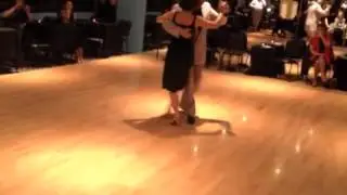 Oscar Casas y Ana Miguel: Milonga at Riolo, April 2013