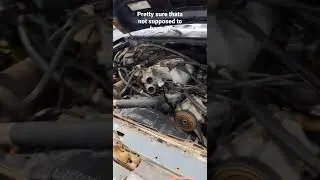 backfire out throttle body