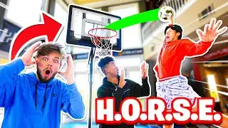 INSANE Mini Hoop Trickshot Challenge!