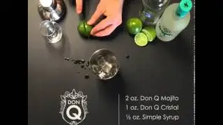 Don Q Mint-less Mojito