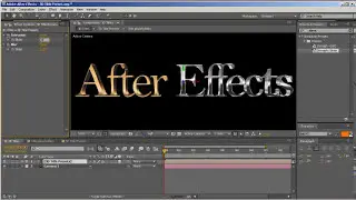 After Effects project - Gold & Silver Presets