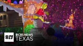Grinch-themed mansion draws crowds in Dallas