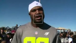 Calais Campbell Visits Luke AFB