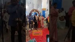 ✝️💥RC Church Koodankulmam Marriage Prayer? #கூடன்குளம் #christianweddings #shorts