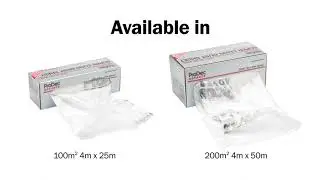 ProDec Advance Super Cling Polythene Dust Sheet Roll