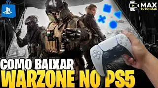 Como Baixar Call of Duty Warzone no PS5 (Passo a Passo R&aacute;pido!)