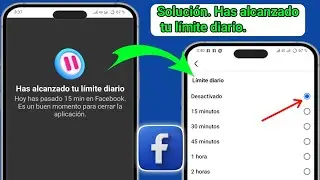 Soluci&oacute;n... Has alcanzado tu l&iacute;mite diario de problemas en Facebook (Nueva actualizaci&oacute;n 2026) ||
