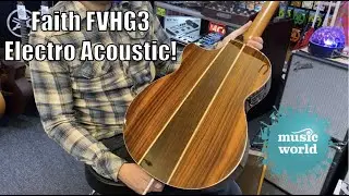 FAITH VENUS HI-GLOSS 3 PIECE ROSEWOOD BACK NEW MODEL! Demo at Music World Ipswich!
