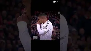 Mbappe missed him shoot but... #cr7 #mbappe#realgoa