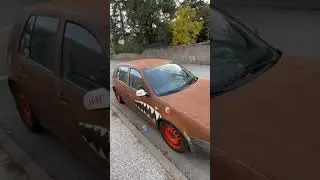 Rat look из итальянского Роверето. #ratlook #cars #automobile #italy #travel #автомобиль #volkswagen