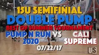 Pump N Run Elite 2020 vs  Cali Supreme SKYY CLARK GOES OFF!!!